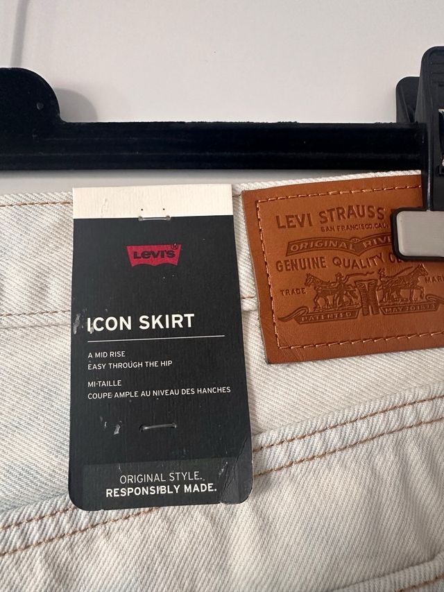 Falda Levi's vaquera efecto Tie-Dye (Icon Skirt 31