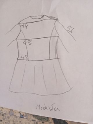 Vestido largo morado y negro