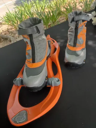 Raquetas y Botas de nieve competición