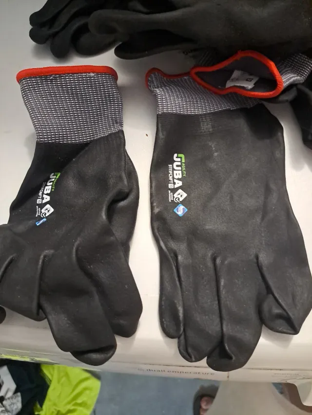Guantes de nitrilo Juba talla 10 para trabajo