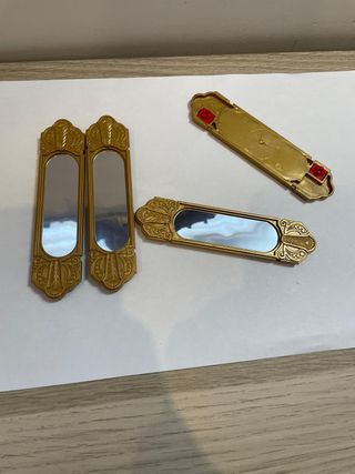 Espejos Playmobil Dorados 