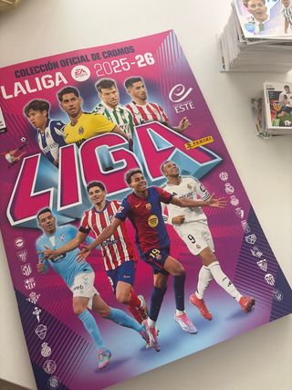 Álbum cromos La Liga 25-26 + cromos