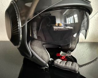 Casco Moto AGV Jet Negro