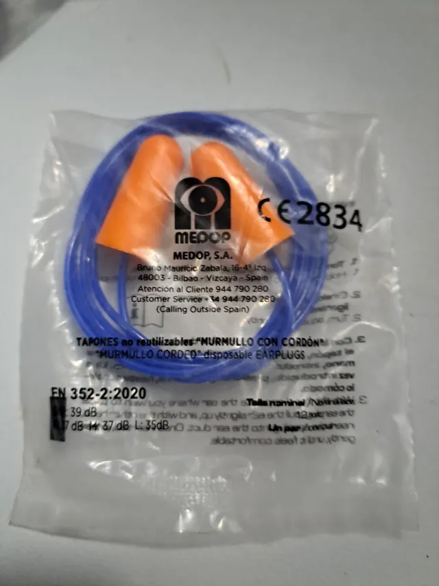Tapones de seguridad para oídos