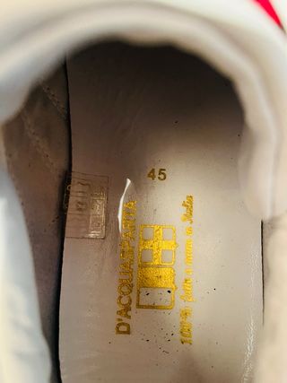 Zapatillas D'Acquasparta Blancas y Grises