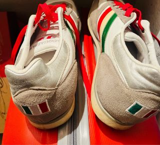 Zapatillas D'Acquasparta Blancas y Grises