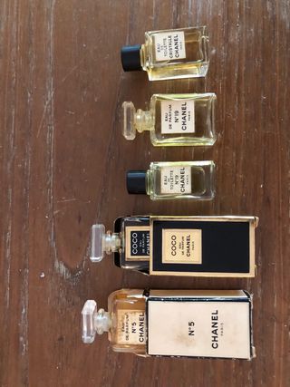 Set di bottiglie di profumo Chanel