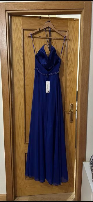 Vestido fiesta azul sin estrenar