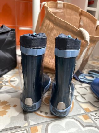 Botas de agua Play Shoes Talla 27 dibujo grúa 