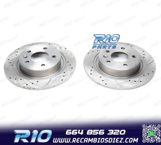 DISCOS DE FRENO PARA JEEP PERFORADOS RANURADOS
