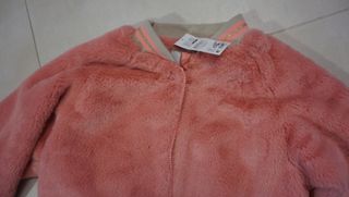  Abrigo rosa suave talla 15-16 o talla 38 NUEVO 