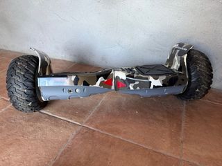Hoverboard todoterreno camuflaje 