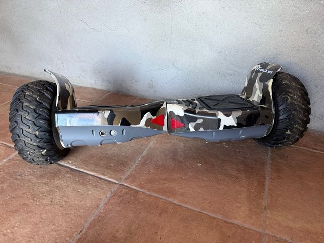 Hoverboard todoterreno camuflaje