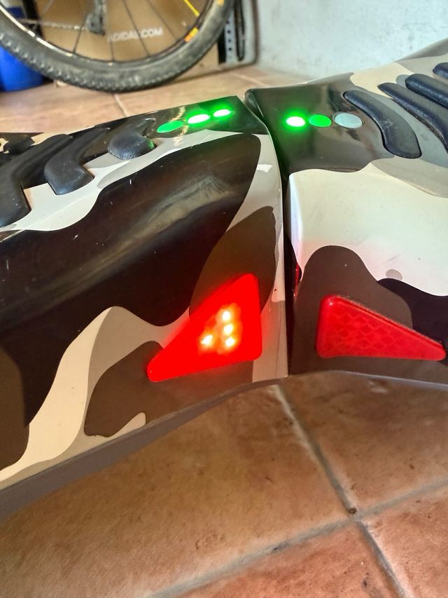 Hoverboard todoterreno camuflaje