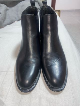 Botines negros mujer