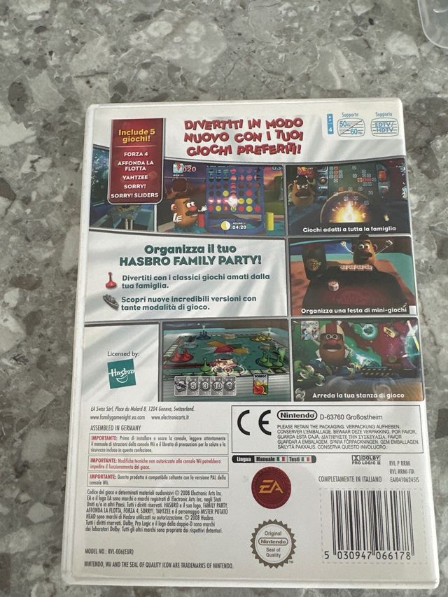 Family Party Wii Hasbro