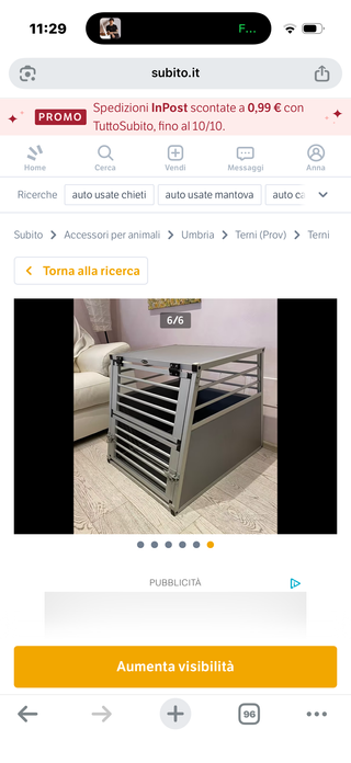 Ferplast ATLAS CAR ALUMINIUM Trasportino