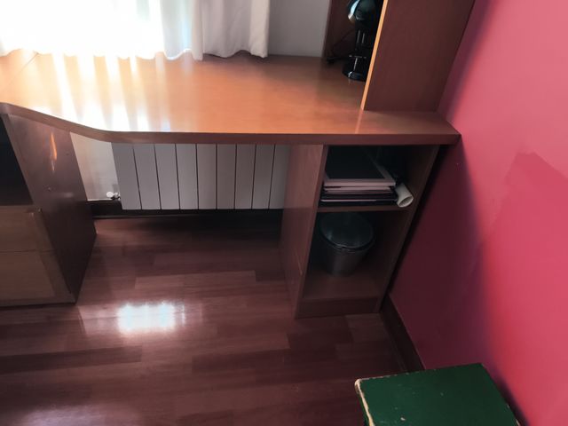 Cama nido con escritorio integrado