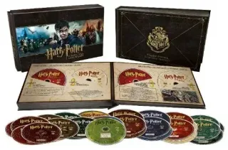 HARRY POTTER COLECCION HOGWARTS BLURAY +DVD ESPAÑA