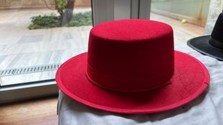 Sombrero Cordobés Flamenco Rojo Unisex adulto