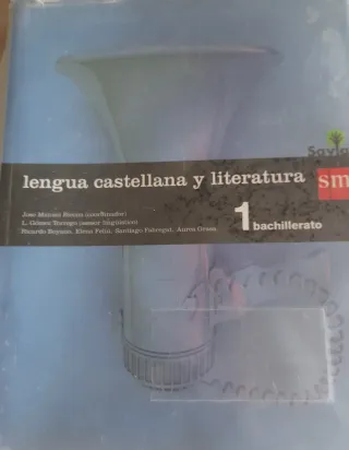 Lengua castellana y literatura. 1 Bachillerato....