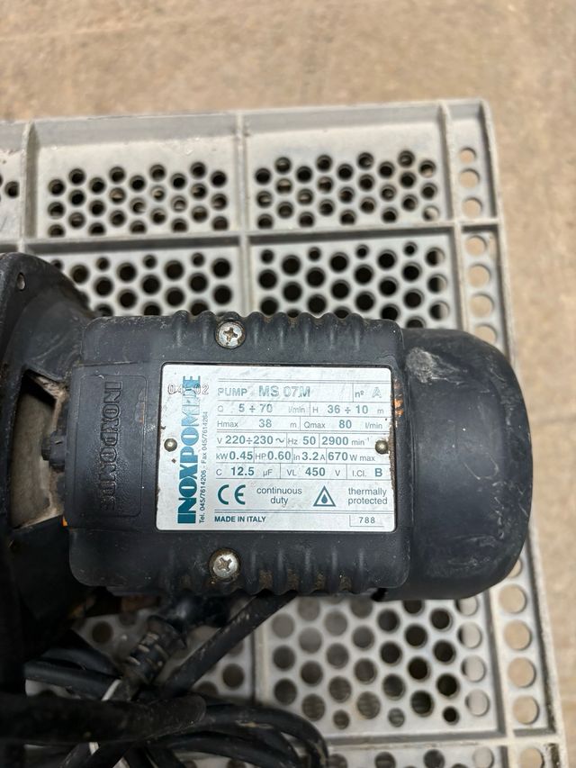 Bomba agua presión Inoxpompe con presostato