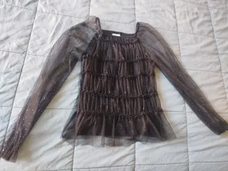 Camisa y camiseta niñas 10/12 años
Lote 2 prendas 