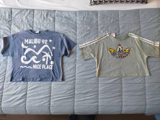 Camisetas Manga Corta Niña  Talla 10/12 años 

