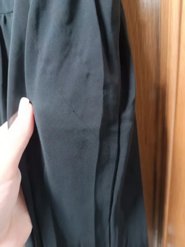 Vestido negro tachuelas 9-10 años