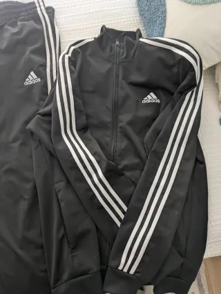 Chándal Adidas Negro Talla L Seminuevo