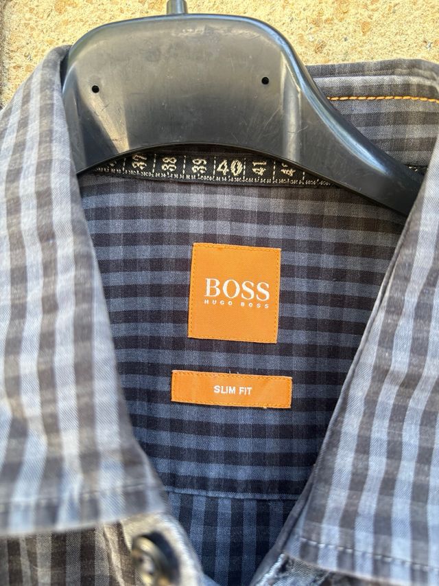 Camicia Hugo Boss a quadri taglia L