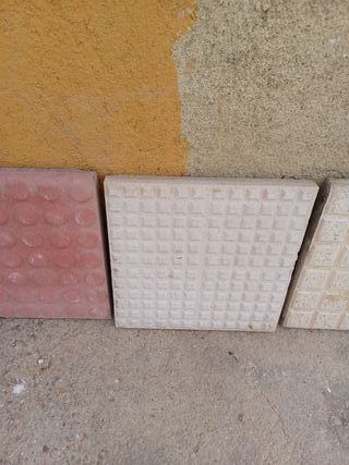 Baldosa hidráulica 30x30 cm blanca