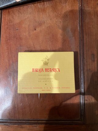 Baraja Histórica Fournier Descubridores