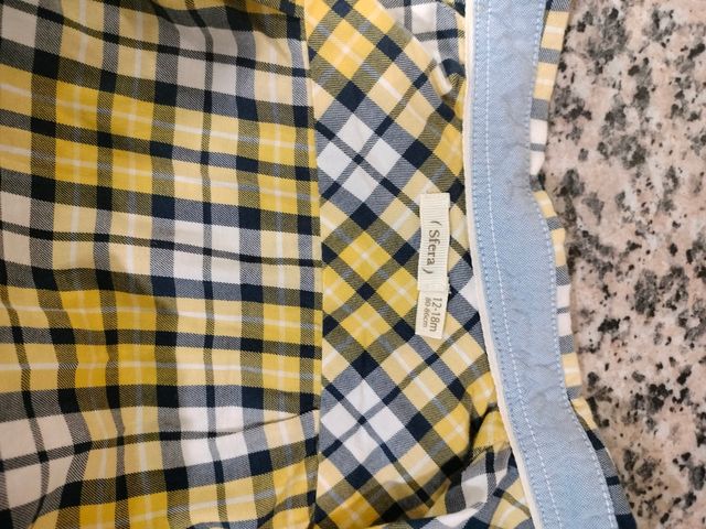 Conjunto Camisa y Pantalón Niño Cuadros