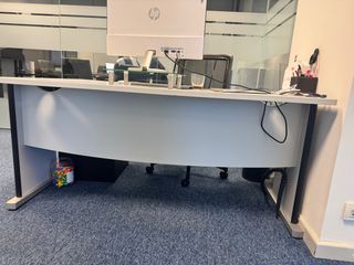 Scrivanie da ufficio bianche