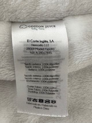 Saco bebé capazo/minicuna tejido gris