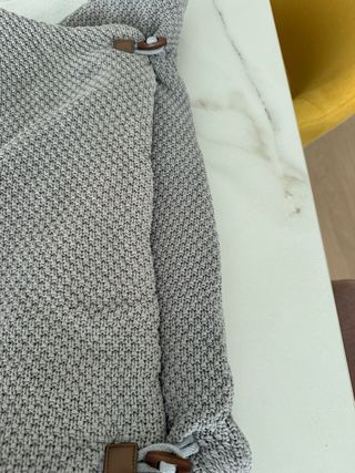 Saco bebé capazo/minicuna tejido gris