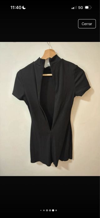 Mono corto negro SHEIN