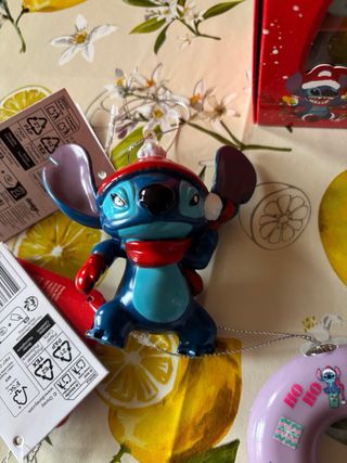 Lote Navidad Stitch Disney