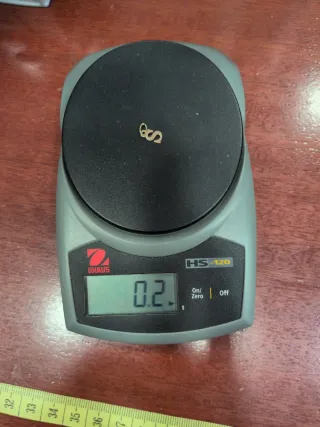 Mini colgante letra S oro