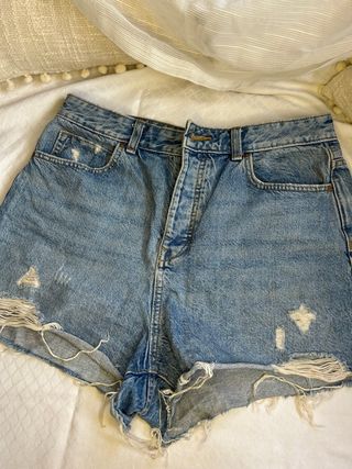 Shorts vaqueros rotos mujer