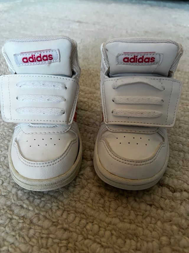 Scarpe Adidas Bambino Bianche Arancio