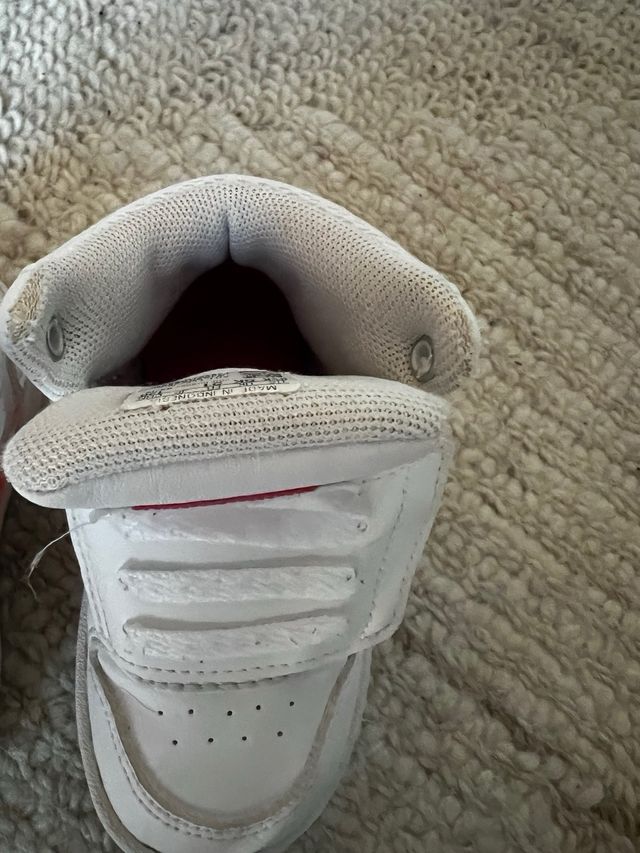 Scarpe Adidas Bambino Bianche Arancio