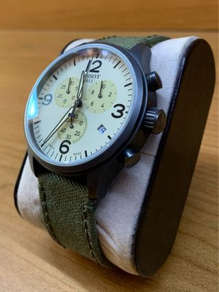 Tissot Chronograph XL Beige/Verde