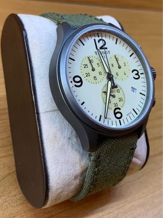 Tissot Chronograph XL Beige/Verde