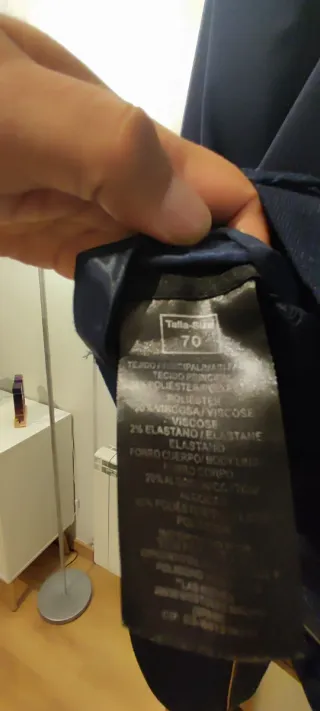 Traje Azul Talla Grande