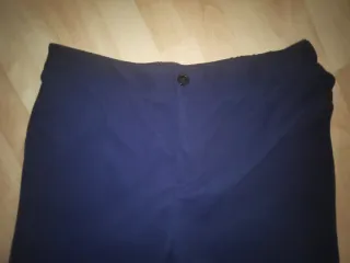 Pantalón 3/4 Azul Marino Mujer Talla 44 46 ajusta