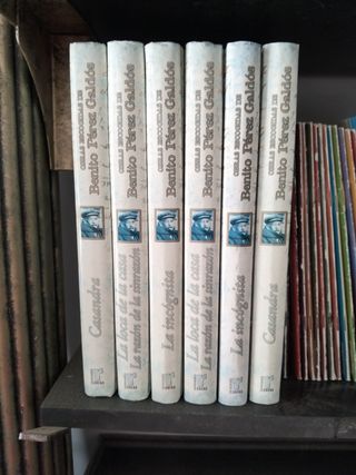 6 libros Obra Escogida Pérez Galdós 