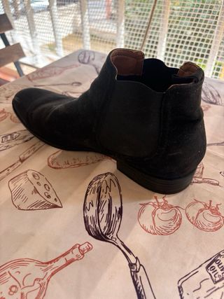 Botines de hombre negros