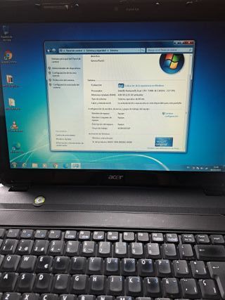 Portátil Acer Aspire negro